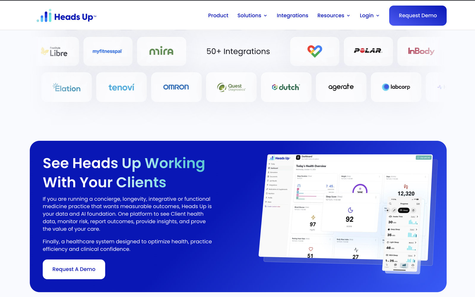 Heads Up Health — screenshot 3