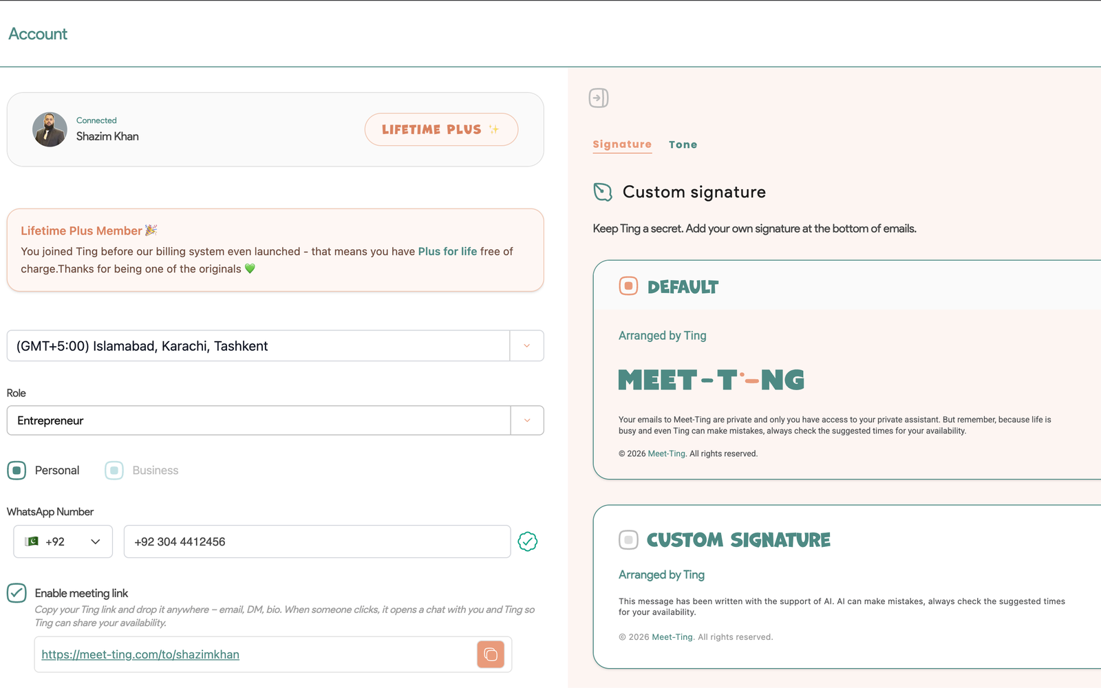 Meet-Ting — screenshot 5
